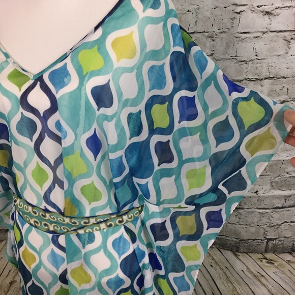 Trina Turk V Neck Cover-up - Picture 5 of 6